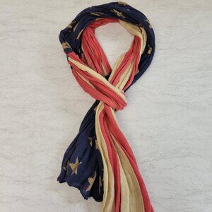 Ralph Lauren Denim & Supply Vintage American Flag Scarf